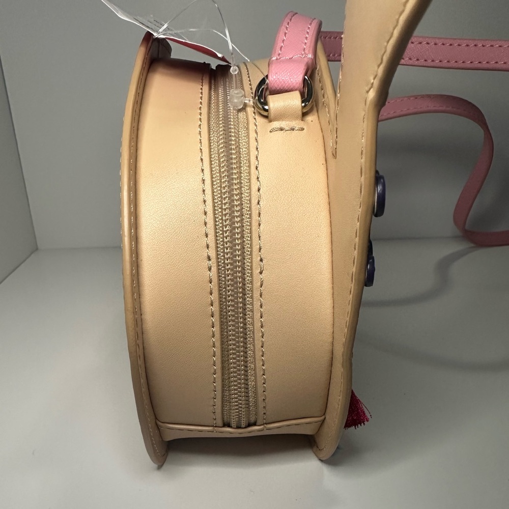 Kate Spade NWT Spice Things Up Camel Multicolor Leather Crossbody - Picture 8 of 16